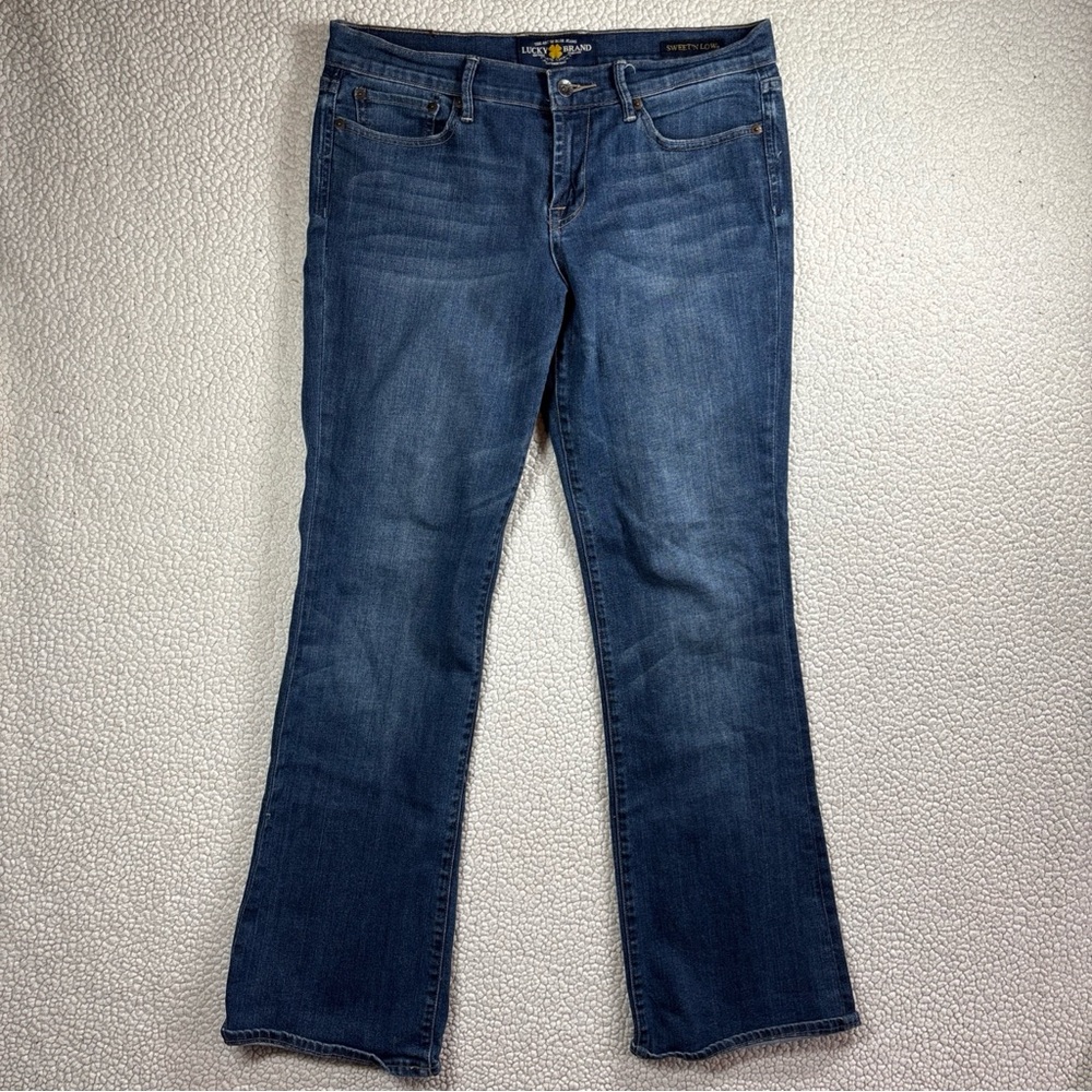 Lucky Brand Women’s Sweet’N Low Size 8/29‎ Regular Dark Wash Stretch Blue Jeans